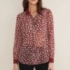 Phase Eight Pink Tanjina Printed Blouse -Outlet Mode Zyra Store D84217s