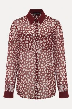 Phase Eight Pink Tanjina Printed Blouse -Outlet Mode Zyra Store D84217s6