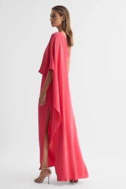 Reiss Jordyn Off-Shoulder Cape Maxi Dress 12 Reiss Jordyn Off-Shoulder Cape Maxi Dress -Outlet Mode Zyra Store D85 800s5