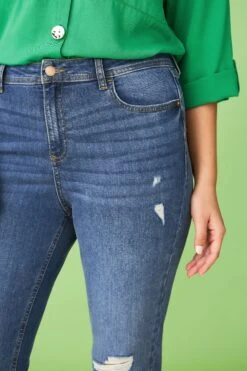 F&F Blue Enhance Skinny Jeans -Outlet Mode Zyra Store D85722s4