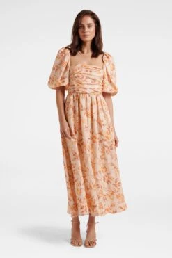 Forever New Dream Ruched Bodice Midi Dress