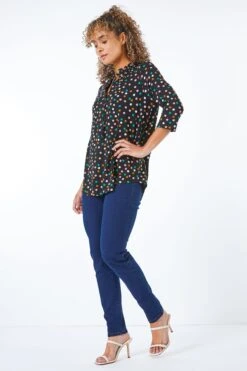 Roman Petite Full Length Twill Jegging