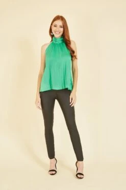 Mela Halter Neck Top -Outlet Mode Zyra Store K31841s2