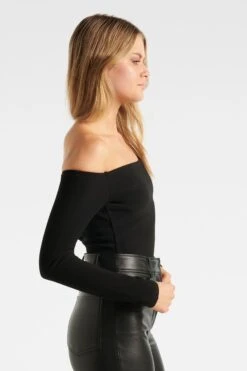 Forever New Belle Crepe Bardot Top -Outlet Mode Zyra Store K34990s3