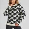 South Beach Knitted Ski Jumper -Outlet Mode Zyra Store K42964s