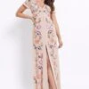 Maya All Over Embroidered Button Down Maxi Dress -Outlet Mode Zyra Store K46252s