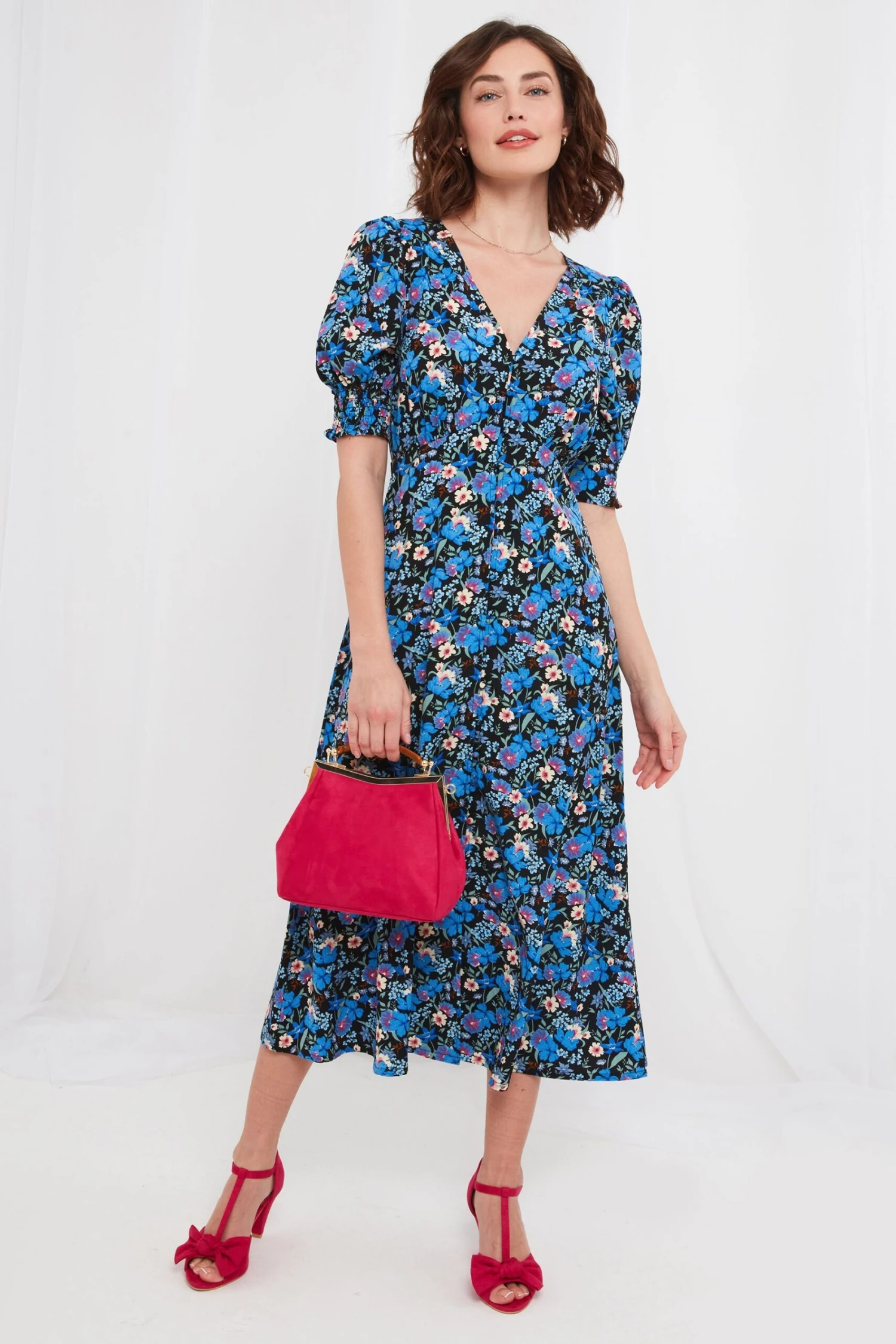 Joe Browns Phoebe Floral Dress 4 Joe Browns Phoebe Floral Dress - Image 2