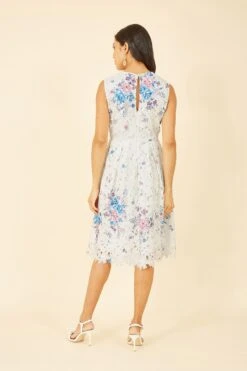 Yumi Printed Lace Skater Dress -Outlet Mode Zyra Store K60123s4