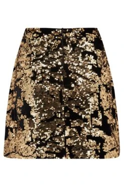 Pour Moi Selena Velvet Sequin Mini Skirt -Outlet Mode Zyra Store L00481s5
