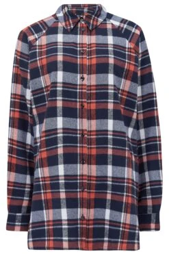 Pour Moi Remi Woven Check Boyfriend Shirt -Outlet Mode Zyra Store L00485s4