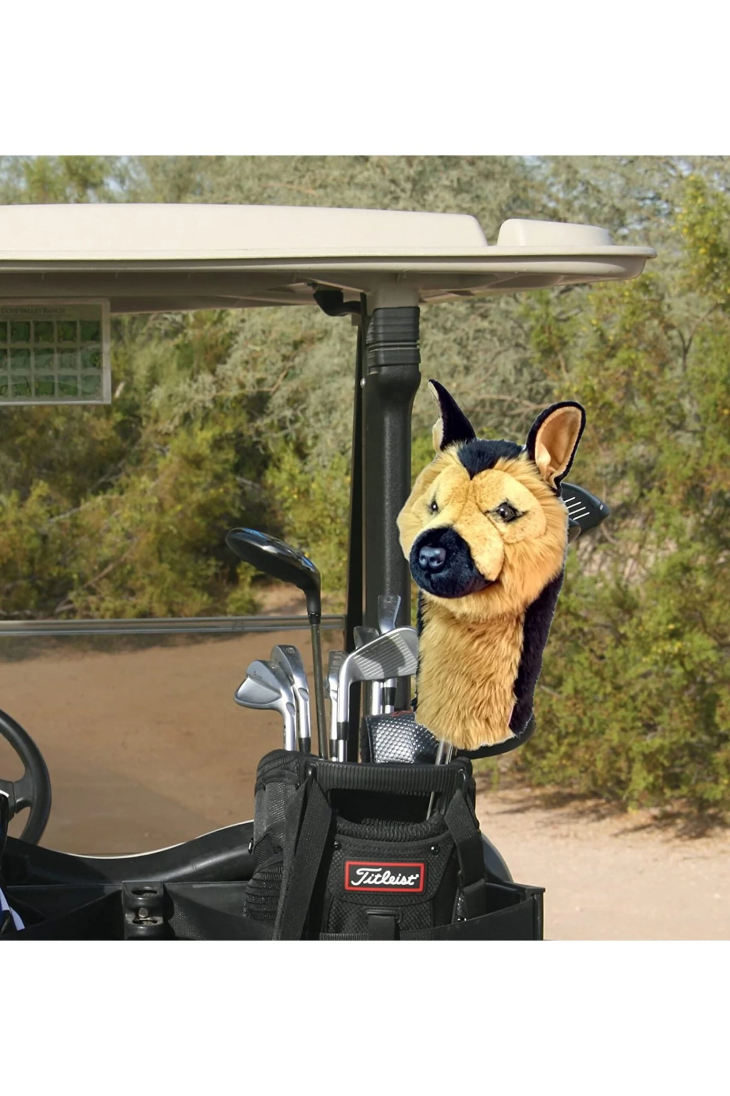 Daphnes Headcovers German Shepherd Golf Cover 4 Daphnes Headcovers German Shepherd Golf Cover - Image 2