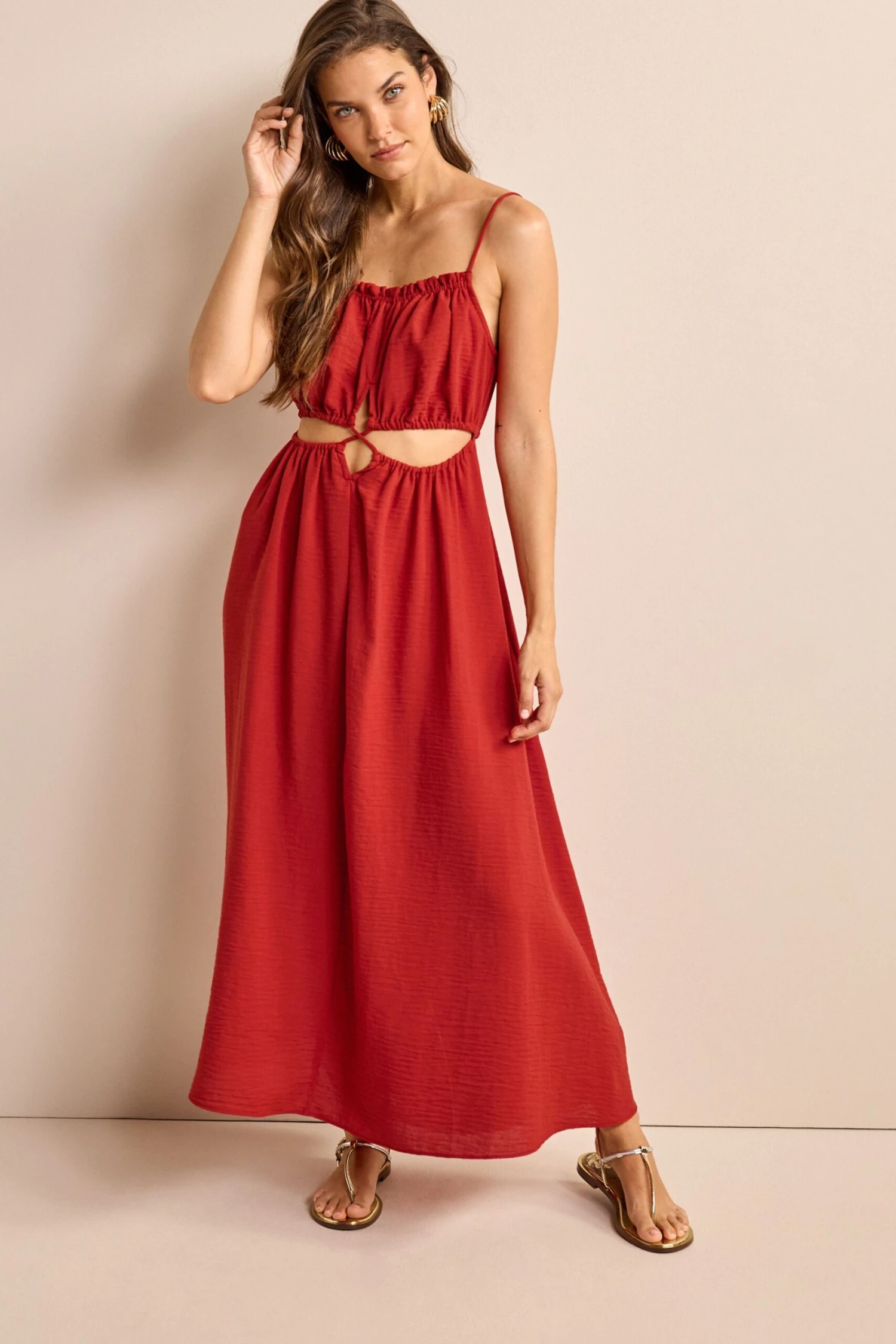 Next Cut-Out Detail Strappy Dress 3 Next Cut-Out Detail Strappy Dress