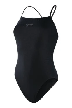 Speedo Black Endurance+ Thinstrap One Piece Swimsuit -Outlet Mode Zyra Store M96907s8