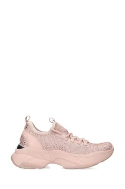 Carvela Pink Strike Jewel Trainers