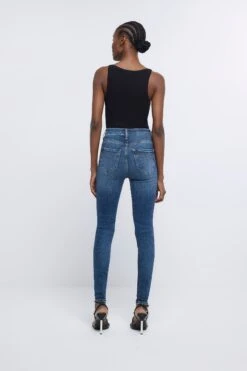 River Island Skinny Blue High Rise Sculpt Jeans 7 River Island Skinny Blue High Rise Sculpt Jeans -Outlet Mode Zyra Store NC8556s2