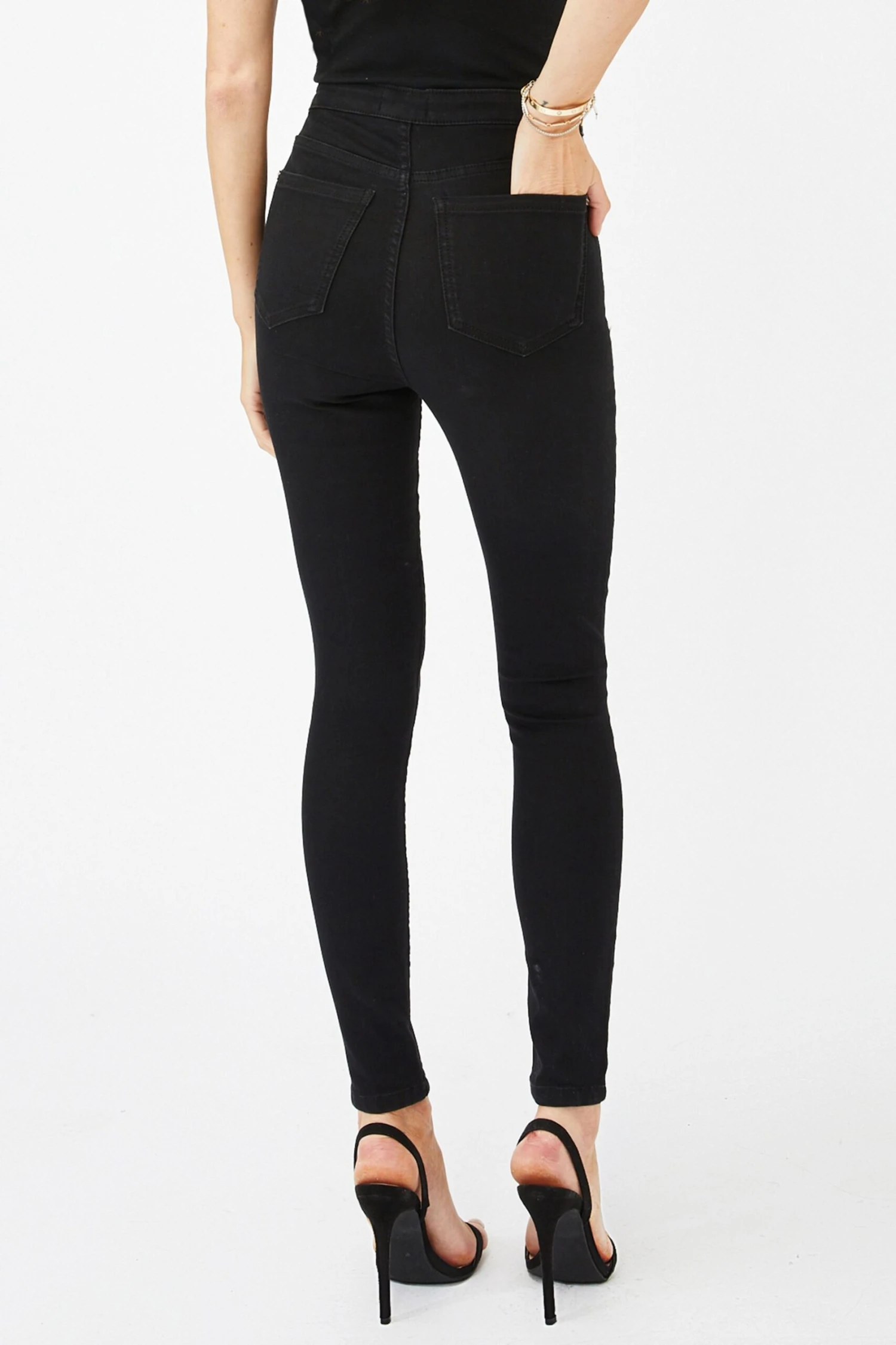 Lipsy High Waist Skinny Selena Jean 9 Lipsy High Waist Skinny Selena Jean - Image 7