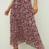Friends Like These Pleat Midi Skirt -Outlet Mode Zyra Store P76234s