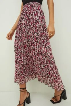 Friends Like These Pleat Midi Skirt