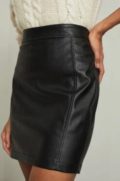 Lipsy Faux Leather Mini Skirt 9 Lipsy Faux Leather Mini Skirt -Outlet Mode Zyra Store P93344s4