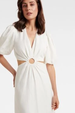 Forever New Rosie Ring Cut Out Midi Dress -Outlet Mode Zyra Store Q26339s4