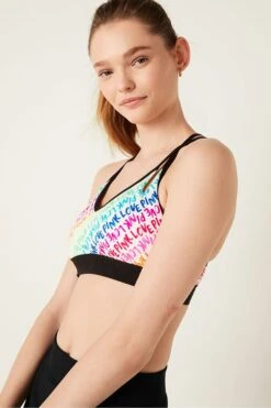 Victoria's Secret PINK Ultimate Strappy Back Lightly Lined Bra -Outlet Mode Zyra Store Q30 461s3