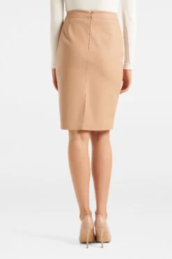 Forever New Carla Vegan Leather Midi Skirt -Outlet Mode Zyra Store Q32462s4