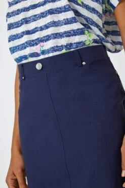 Roman Straight Stretch Skirt -Outlet Mode Zyra Store Q35483s3