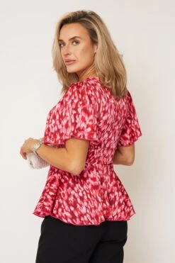 Girl In Mind Imogen Peplum Blouse -Outlet Mode Zyra Store Q37883s3