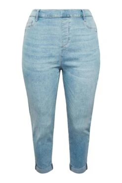 Yours Curve Cropped Grace Turn Up Jegging -Outlet Mode Zyra Store Q39461s3