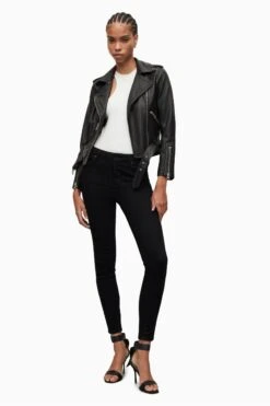 AllSaints Miller Black Sizeme Jeans -Outlet Mode Zyra Store T28702s3