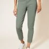 White Stuff Green Janey Crop Jeggings -Outlet Mode Zyra Store T52299s