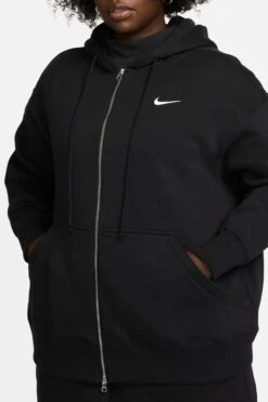 Nike Curve Oversized Zip Hoodie -Outlet Mode Zyra Store T57589s4