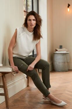 Mint Velvet Houston Slim Cargo Jeans