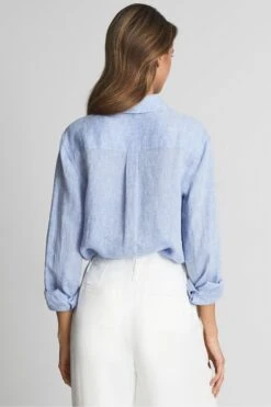 Reiss Campbell Linen Shirt -Outlet Mode Zyra Store U00 740s5