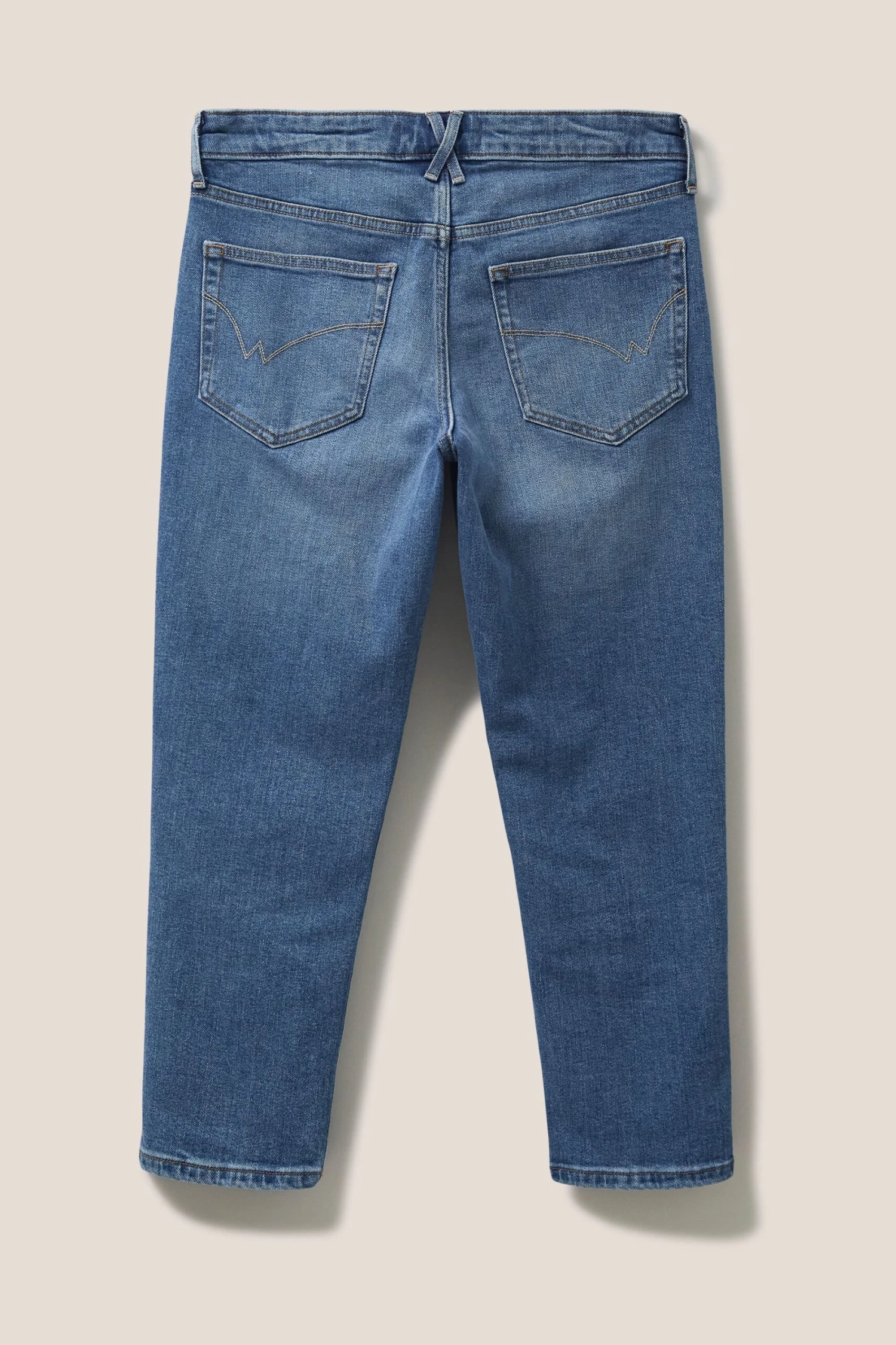 White Stuff Blue Brooke Straight Crop Jeans 7 White Stuff Blue Brooke Straight Crop Jeans - Image 5