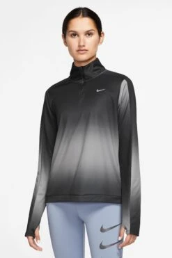 Nike Dri-FIT Swoosh Printed Half-Zip Top
