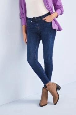 Next Dark Wash Maternity Grow With You Skinny Jeans 11 Next Dark Wash Maternity Grow With You Skinny Jeans -Outlet Mode Zyra Store U86 762s4