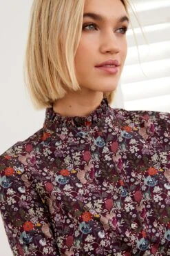 Next Long Sleeve Ruffle Neck Signature Cotton Shirt 10 Next Long Sleeve Ruffle Neck Signature Cotton Shirt -Outlet Mode Zyra Store U94 418s4